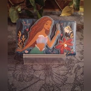 Loungefly Disney Little Mermaid Ariel Live Action Flap Wallet.